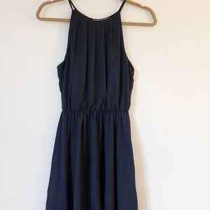 Navy blue dress